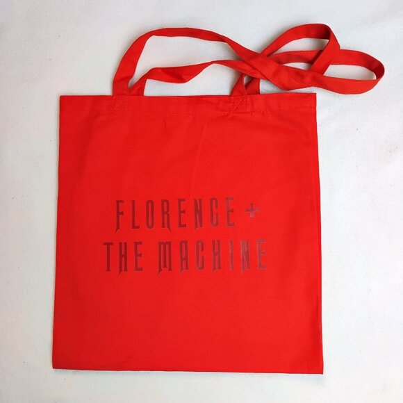 Florence and The Machine “Everybody Scream” Red Tote Bag - Picture 1 of 2